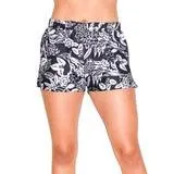 Skysoul, Short de Microfibra para Dama Estampado Azul Marino, Varias Tallas