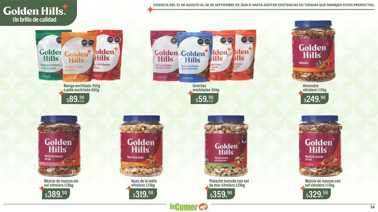 Catálogo de Golden Hills 23 de agosto al 26 de septiembre 2024 - Pagina 14