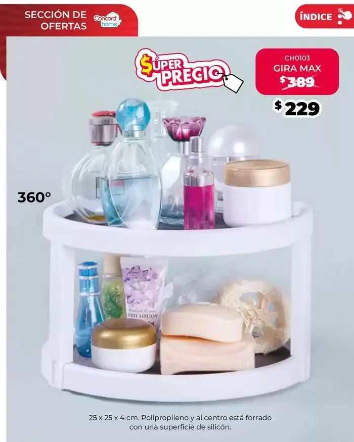 Catálogo de Ofertas Colchas Concord 1 de mayo al 30 de junio 2025 - Pagina 175