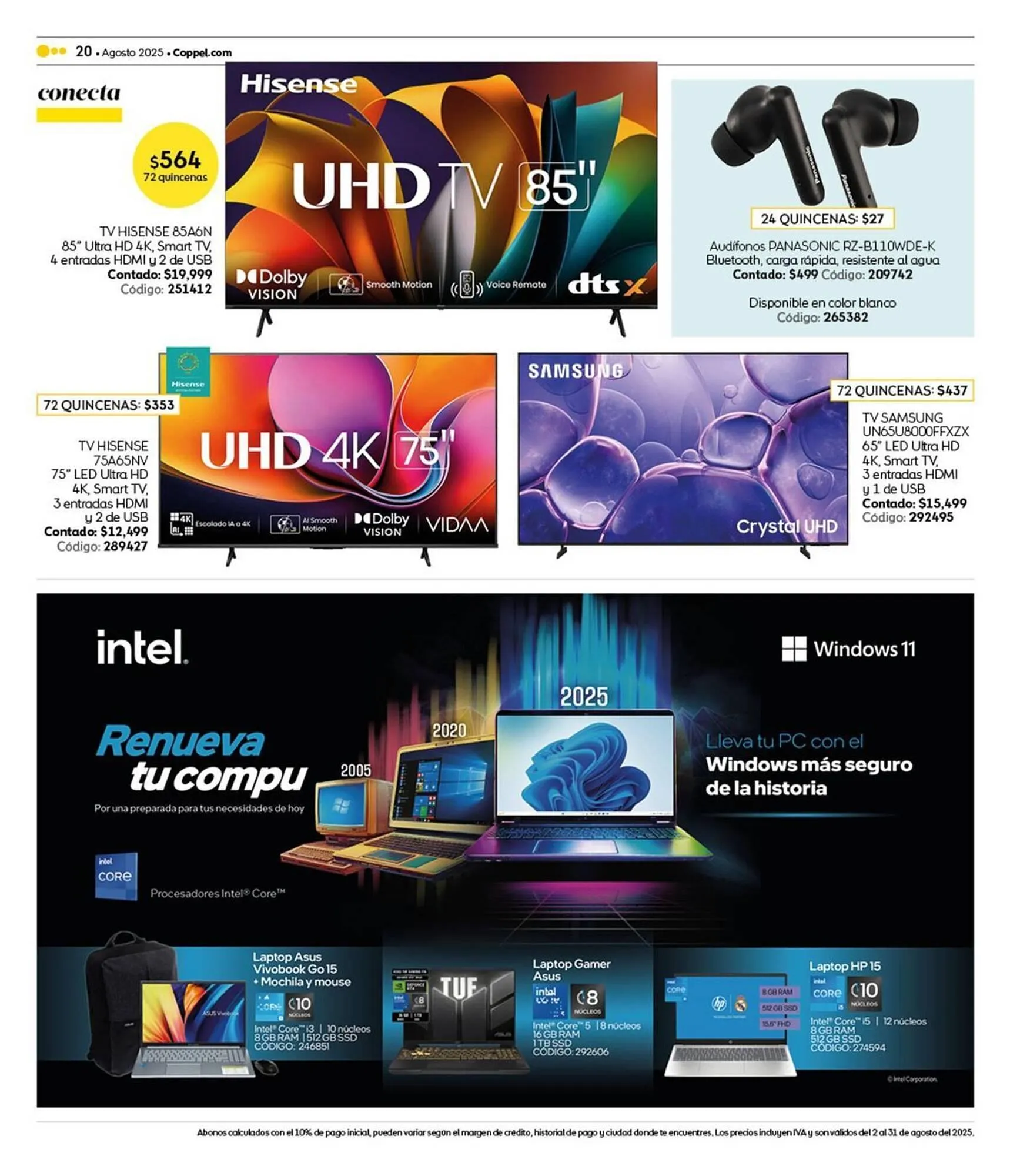 Catálogo de Catálogo Coppel 1 de agosto al 31 de agosto 2025 - Pagina 20