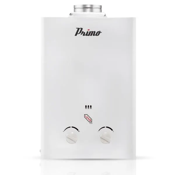 Calentador instantaneo Primo 6 litros gas LP Iusa
