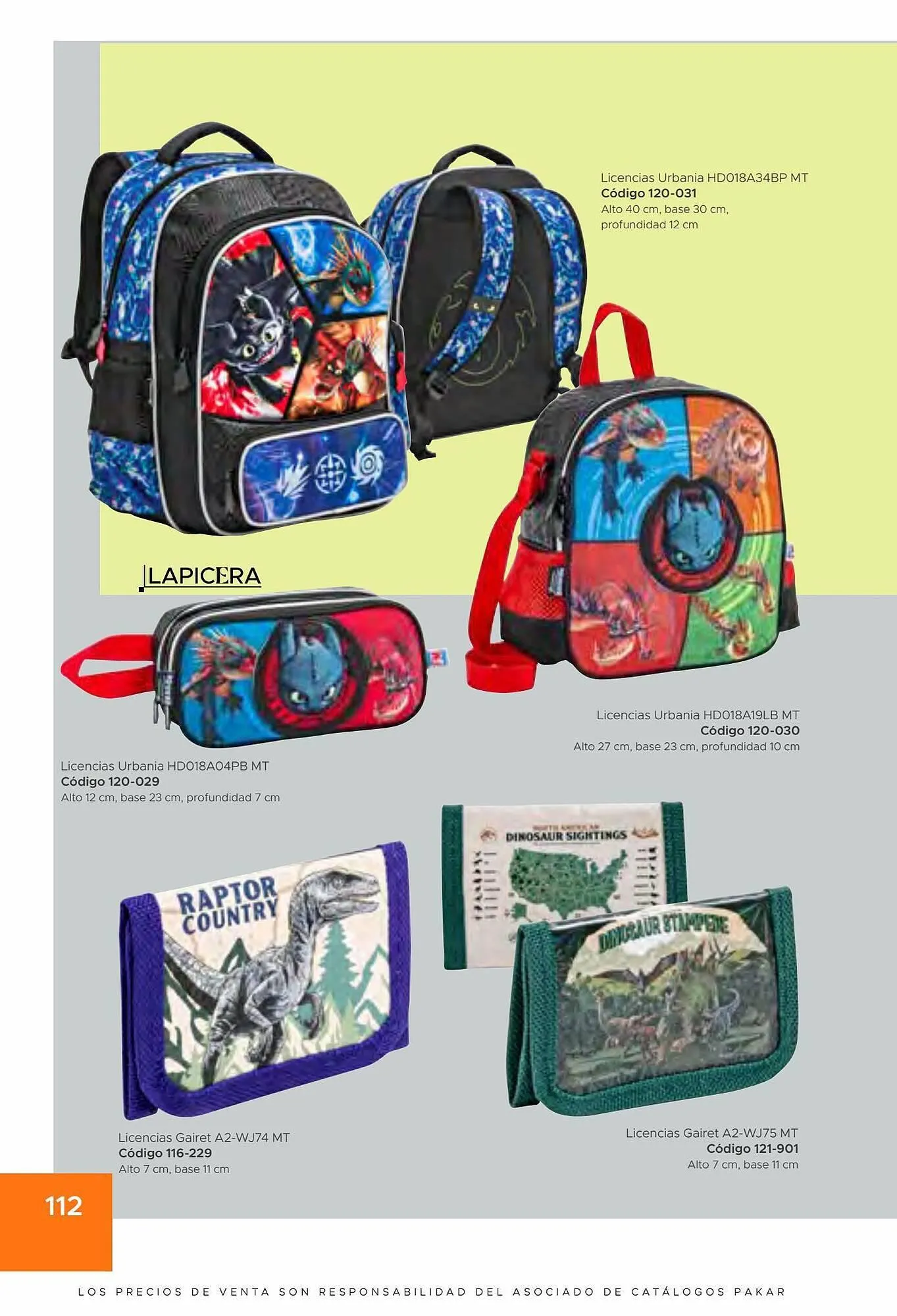 Catálogo de Catálogo SC Pakar 31 de julio al 31 de diciembre 2023 - Pagina 112
