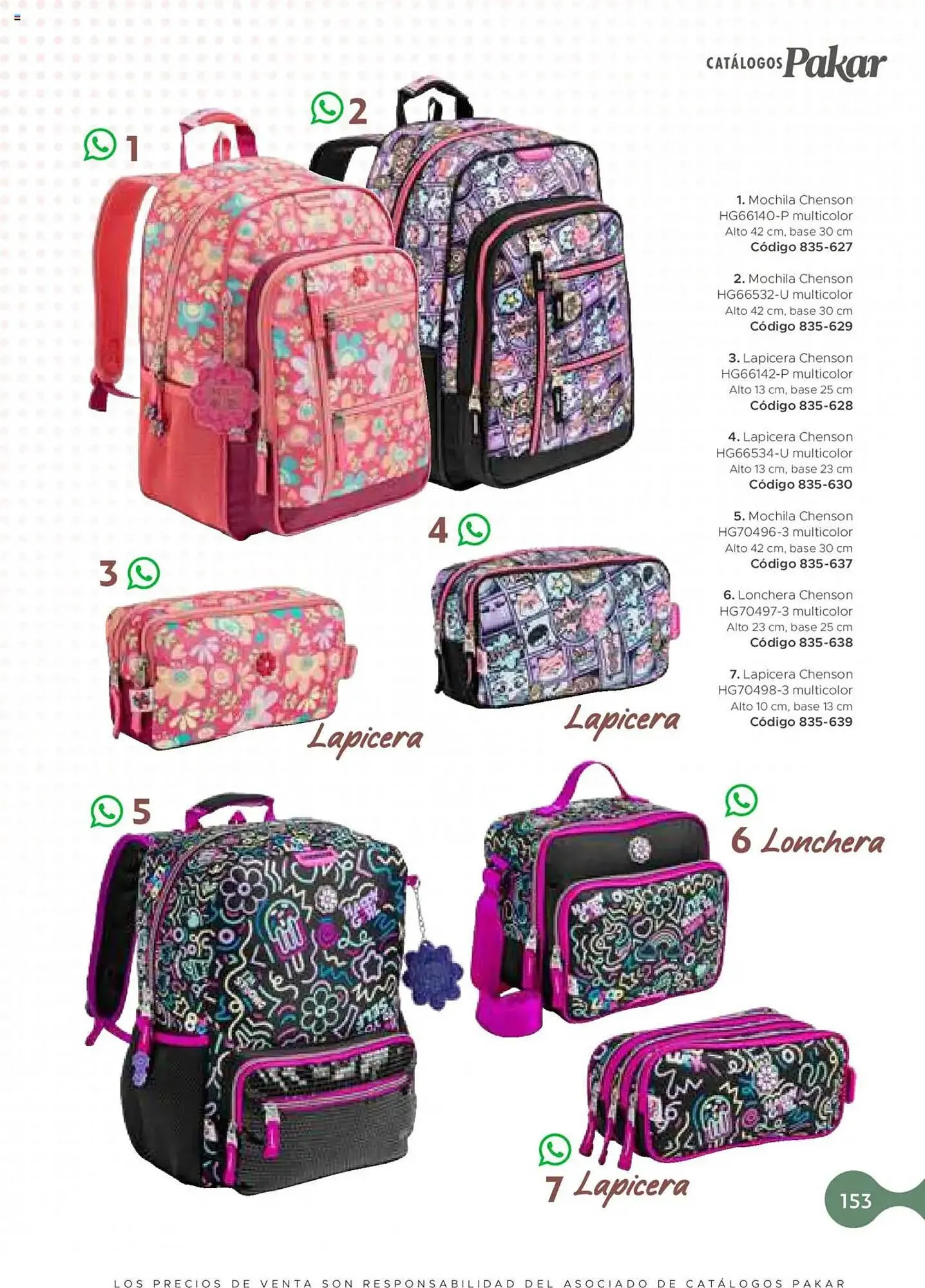 Catálogo de Catálogo SC Pakar 24 de julio al 1 de enero 2026 - Pagina 153