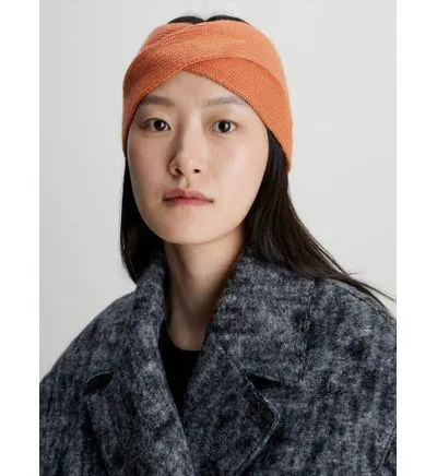 Banda Calvin Klein para Cabeza Mujer Naranja Banda Calvin Klein para Cabeza Mujer Naranja