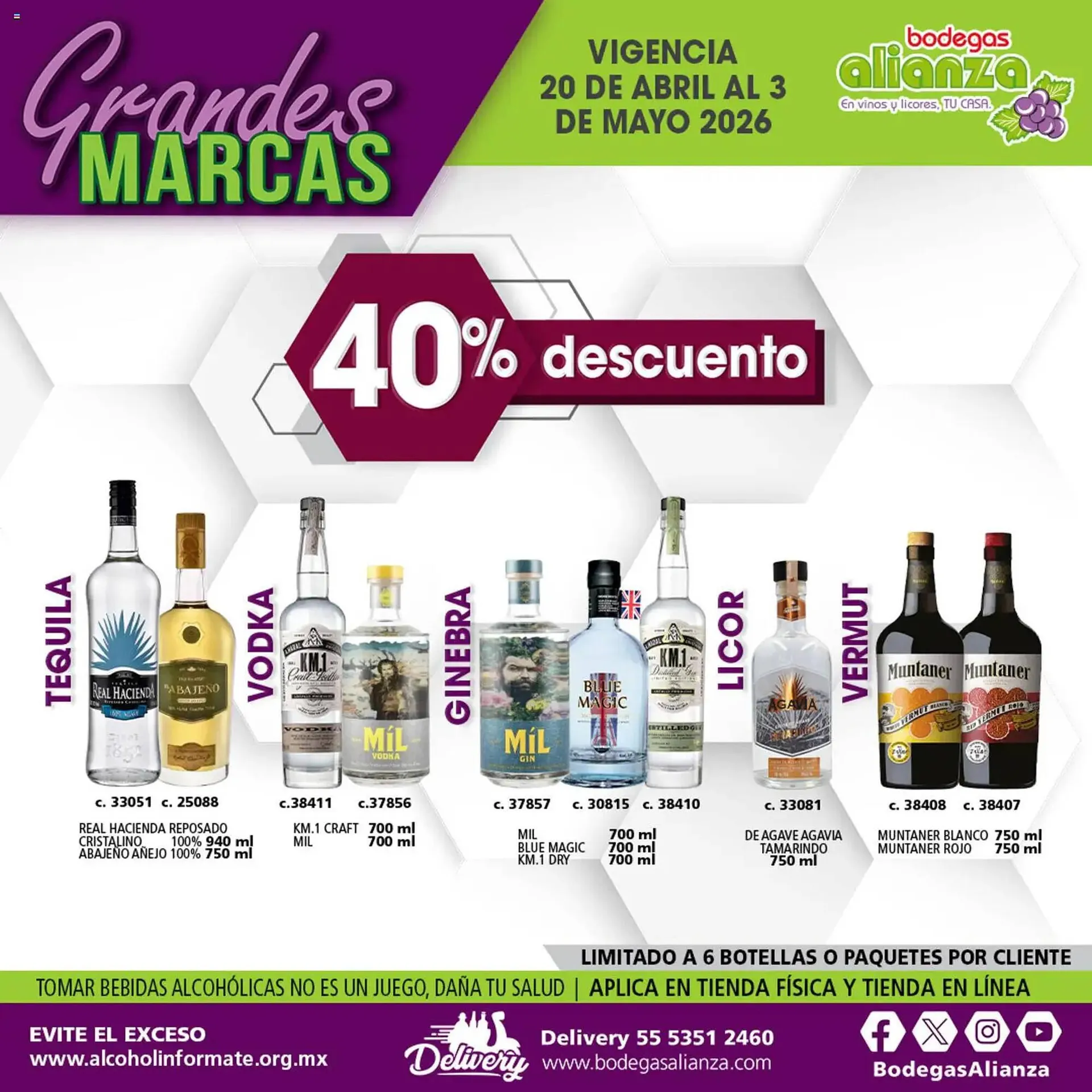 Catálogo de Folleto Bodegas Alianza 20 de abril al 3 de mayo 2026 - Pagina 2