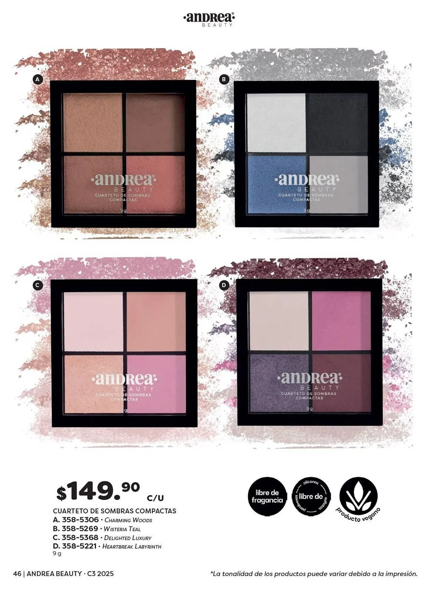 Catálogo de Catálogo Andrea 23 de mayo al 31 de diciembre 2025 - Pagina 46