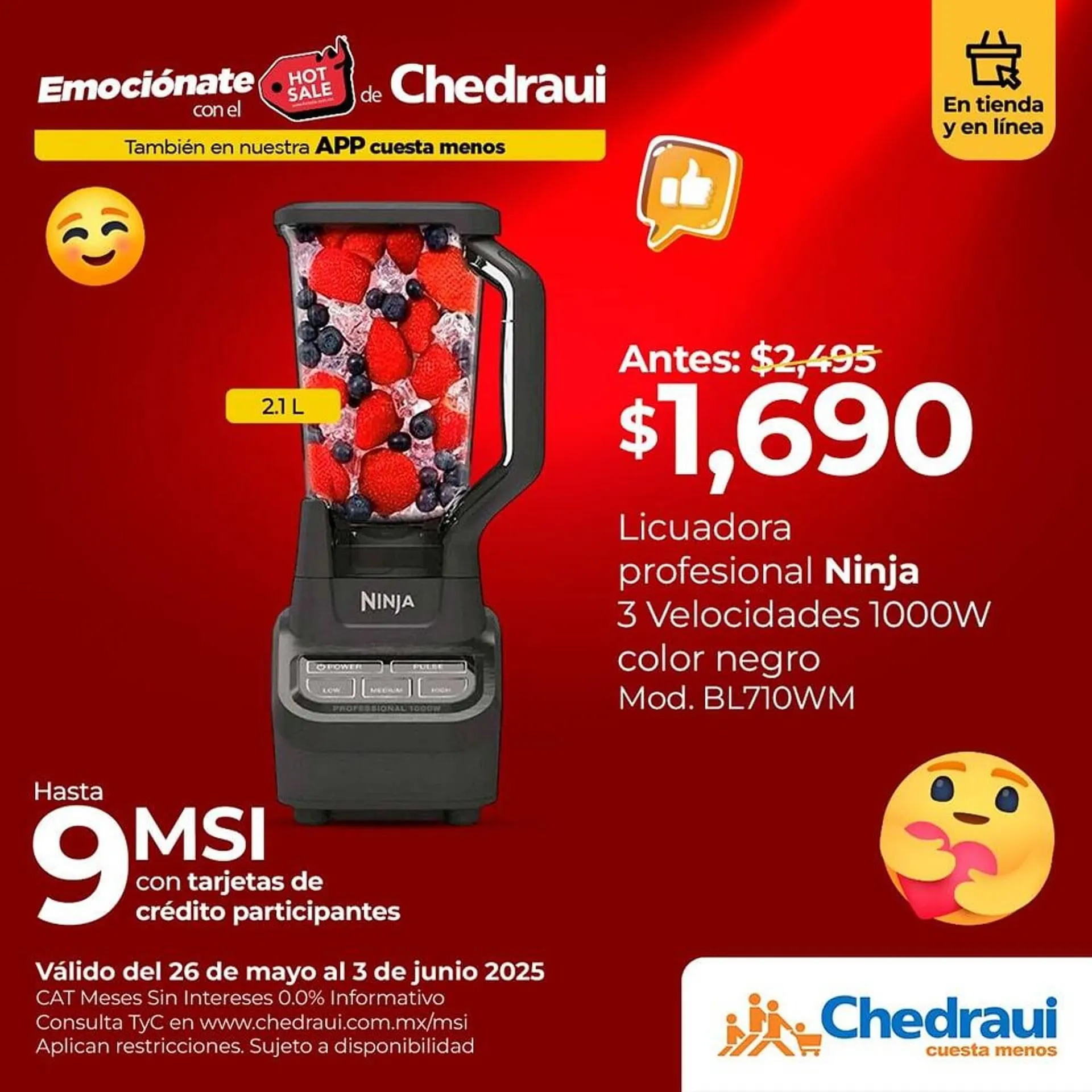 Catálogo de Catálogo Chedraui 31 de mayo al 3 de junio 2025 - Pagina 1