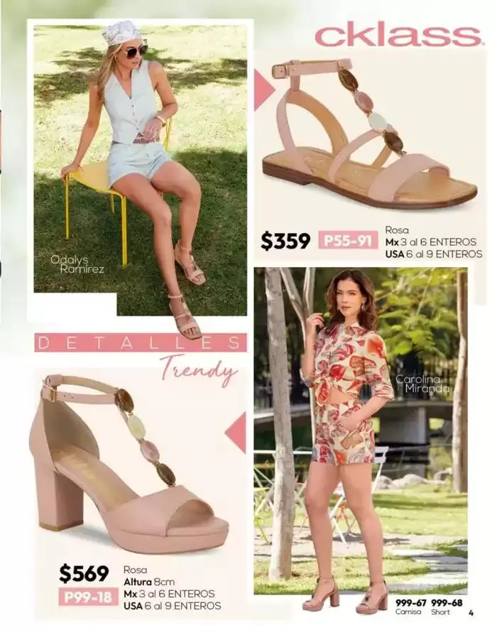 Catálogo de Catálogo Cklass Calzado Novedades de Verano 2025 México 28 de marzo al 27 de abril 2025 - Pagina 5