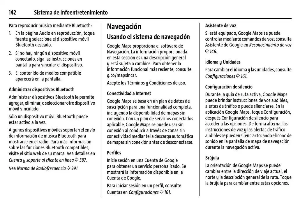 Catálogo de Chevrolet Corvette Stingray Manual del propietario 22 de enero al 31 de diciembre 2025 - Pagina 143
