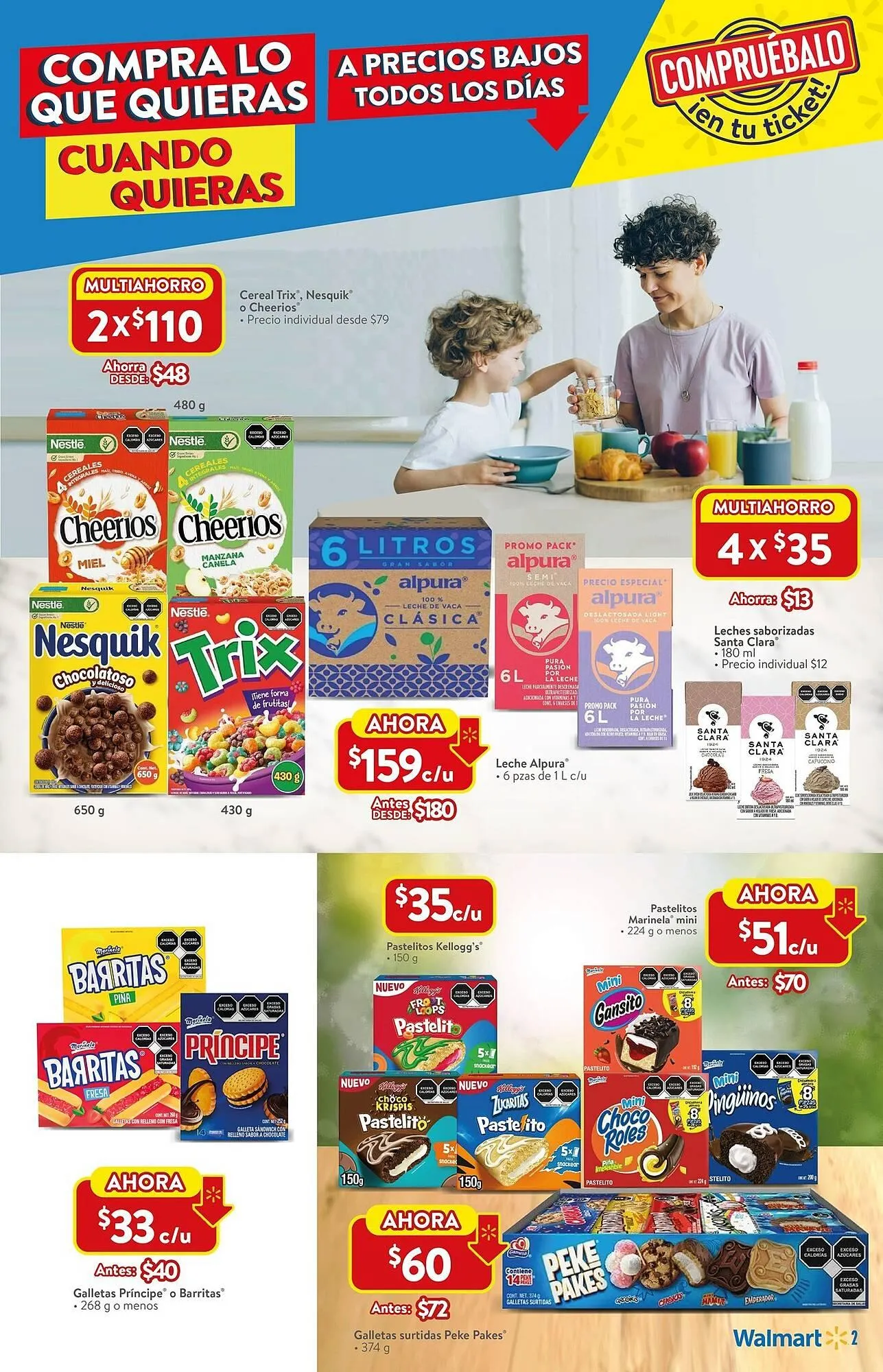 Catálogo de Catálogo Walmart 24 de julio al 13 de agosto 2025 - Pagina 2