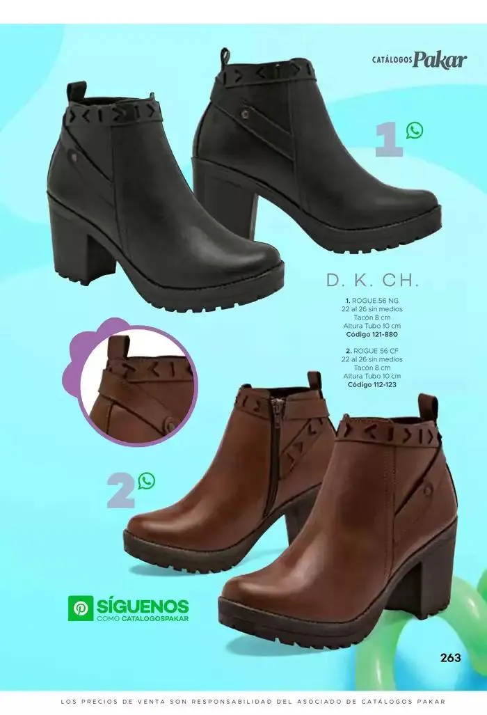 Catálogo de Pakar Mujer 31 de enero al 31 de agosto 2025 - Pagina 263