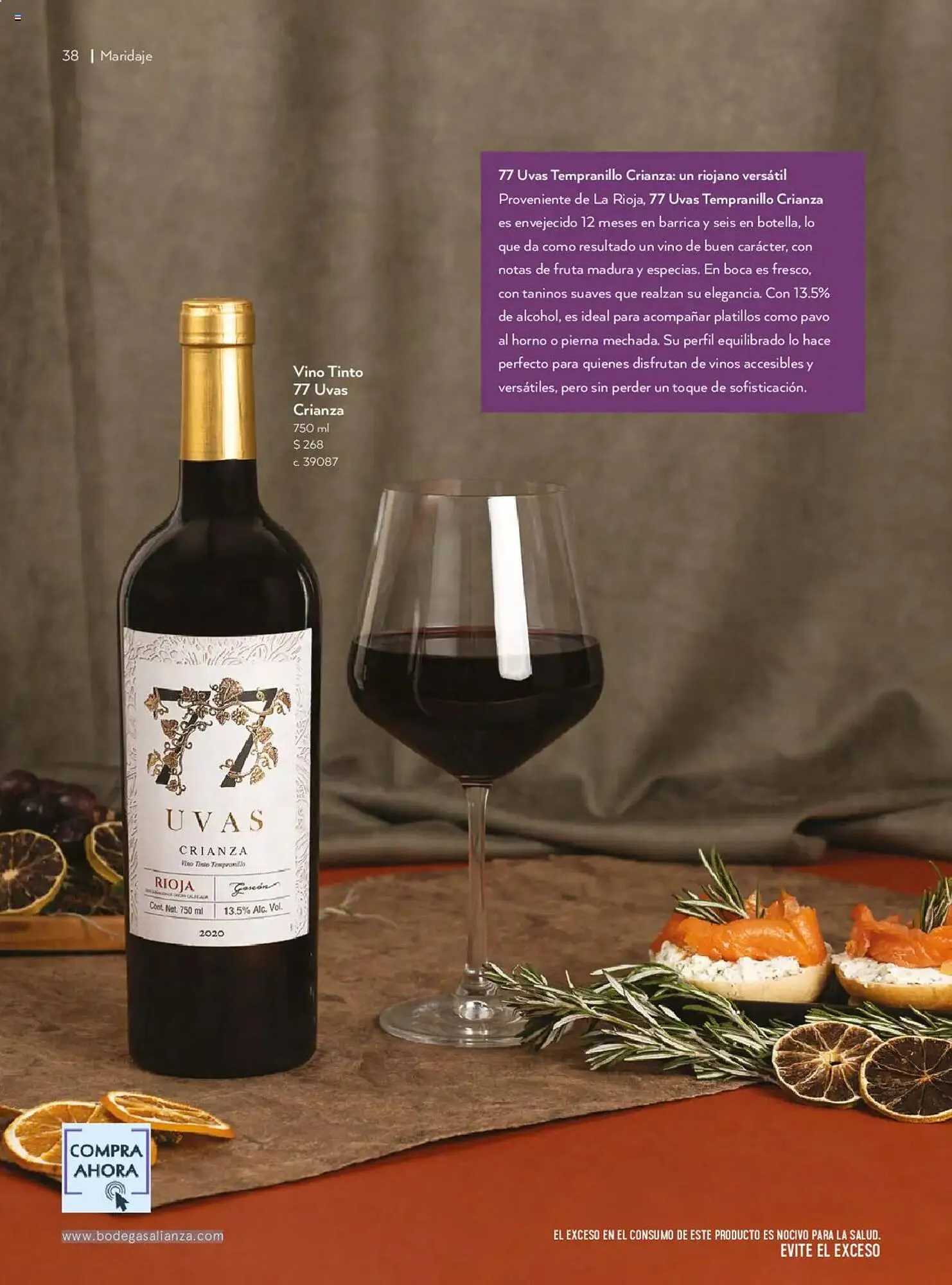 Catálogo de Catálogo Bodegas Alianza 14 de enero al 30 de marzo 2025 - Pagina 40