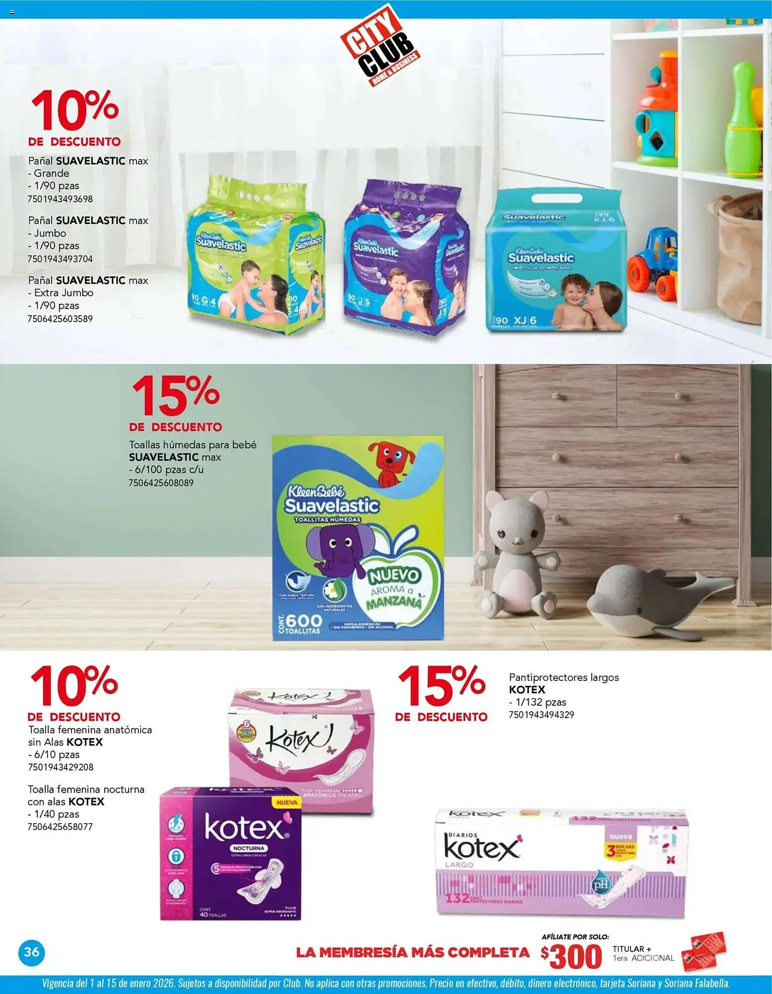 Catálogo de Catálogo City Club 1 de enero al 1 de febrero 2026 - Pagina 36