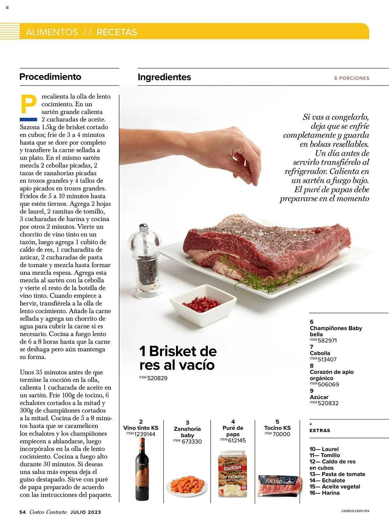 Catálogo de Catálogo Costco 12 de julio al 31 de julio 2023 - Pagina 56