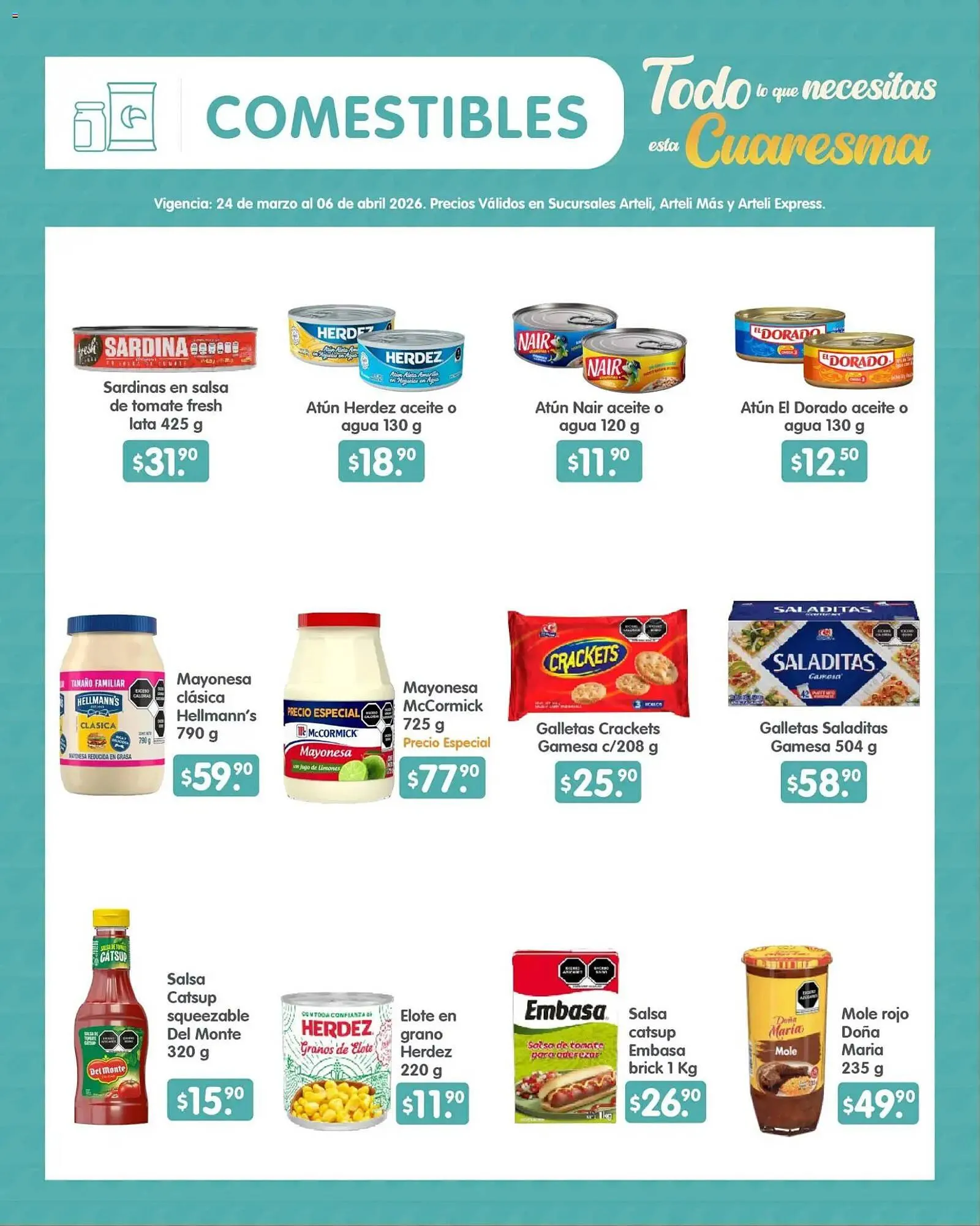 Catálogo de Folleto Arteli 28 de marzo al 6 de abril 2026 - Pagina 6