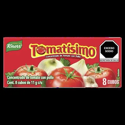 TOMATISIMO 8 CUBOS CONCENTRADO TOMATE KNORR 88 GRAMOS