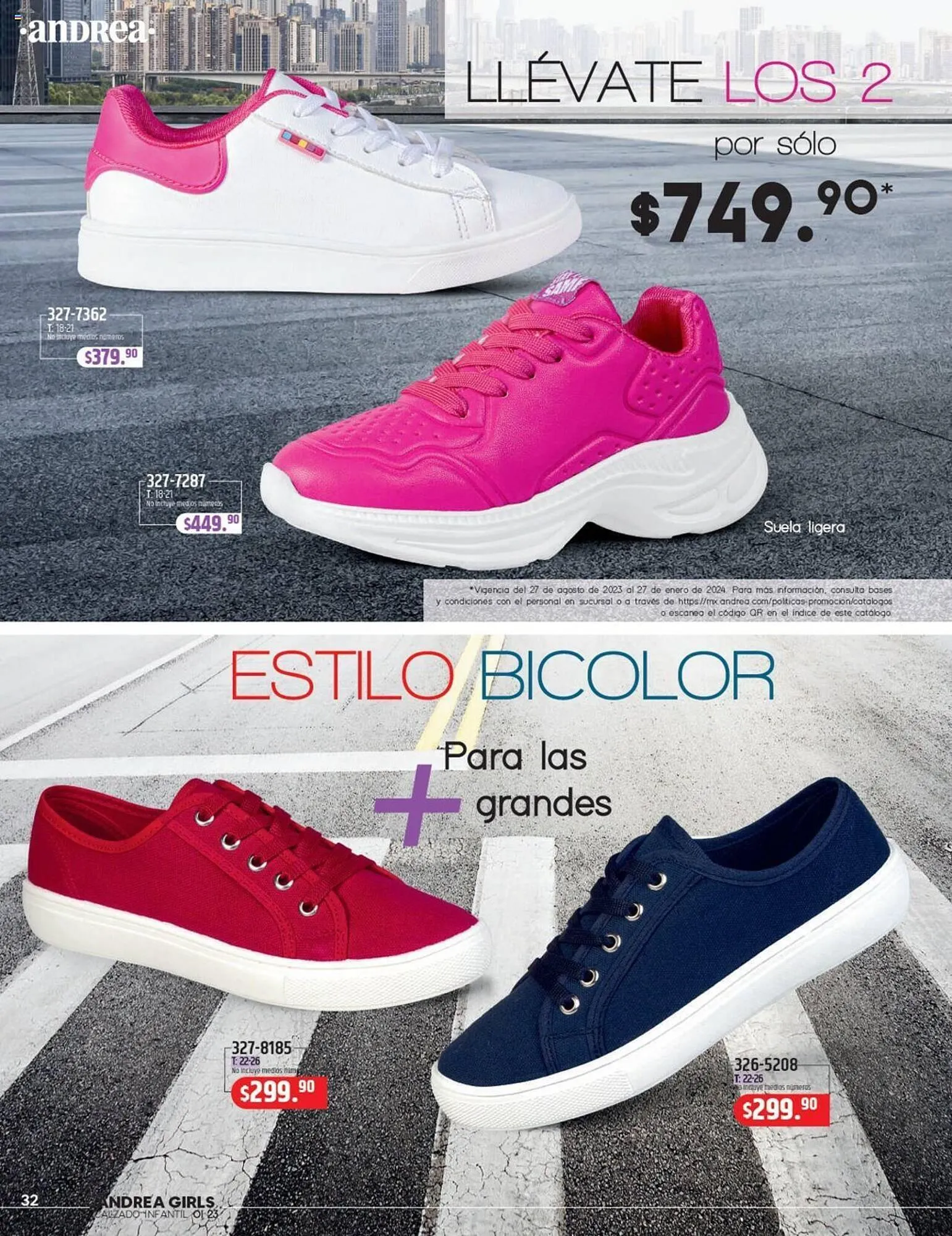 Catálogo de Catálogo Andrea 27 de agosto al 27 de enero 2024 - Pagina 32
