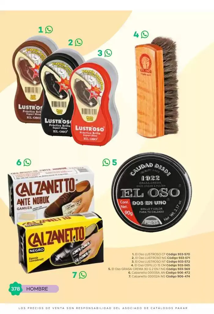 Catálogo de Pakar Hombre 31 de enero al 31 de agosto 2025 - Pagina 378