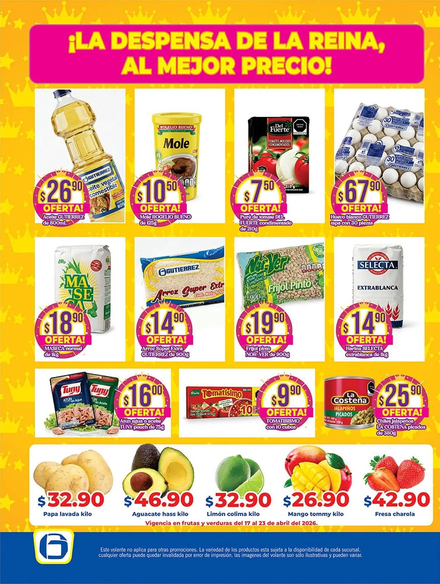Catálogo de Folleto Super Gutiérrez 17 de abril al 23 de abril 2026 - Pagina 2