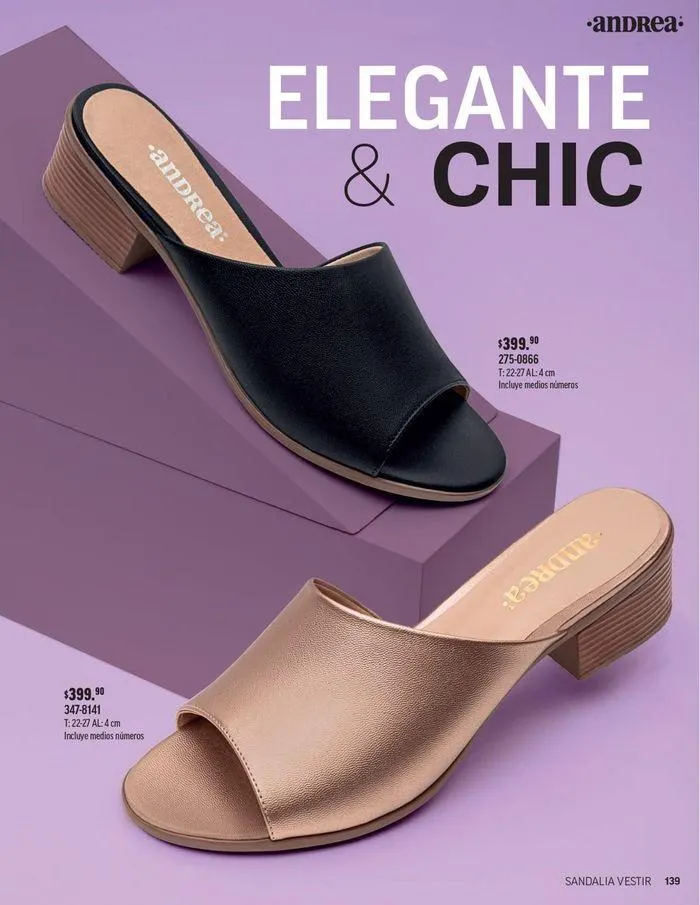 Catálogo de ANDREA - CALZADO DAMA 26 de agosto al 25 de enero 2025 - Pagina 44