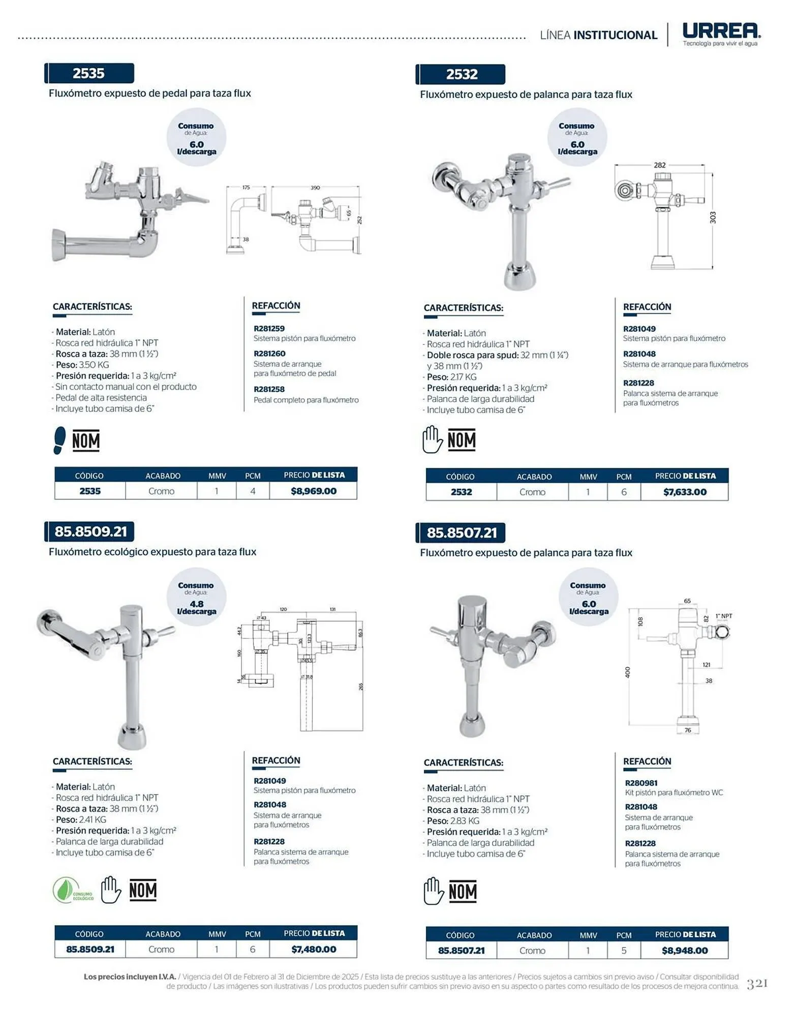 Catálogo de Catálogo Urrea 28 de febrero al 28 de febrero 2026 - Pagina 327