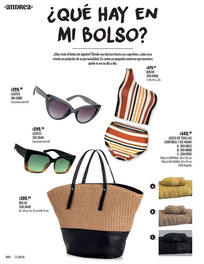 Catálogo de ANDREA - BOLSAS Y ACCESORIOS 26 de agosto al 25 de enero 2025 - Pagina 11