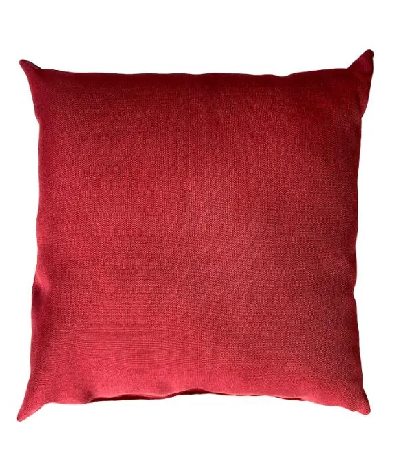 Cojin Liso Rojo