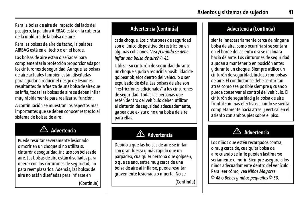 Catálogo de BrightDrop 400 Y BrightDrop 600 Manual del propietario 22 de enero al 31 de diciembre 2025 - Pagina 42