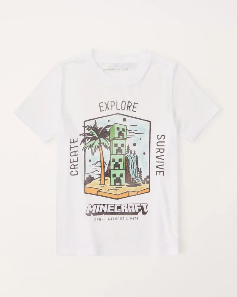 minecraft graphic tee