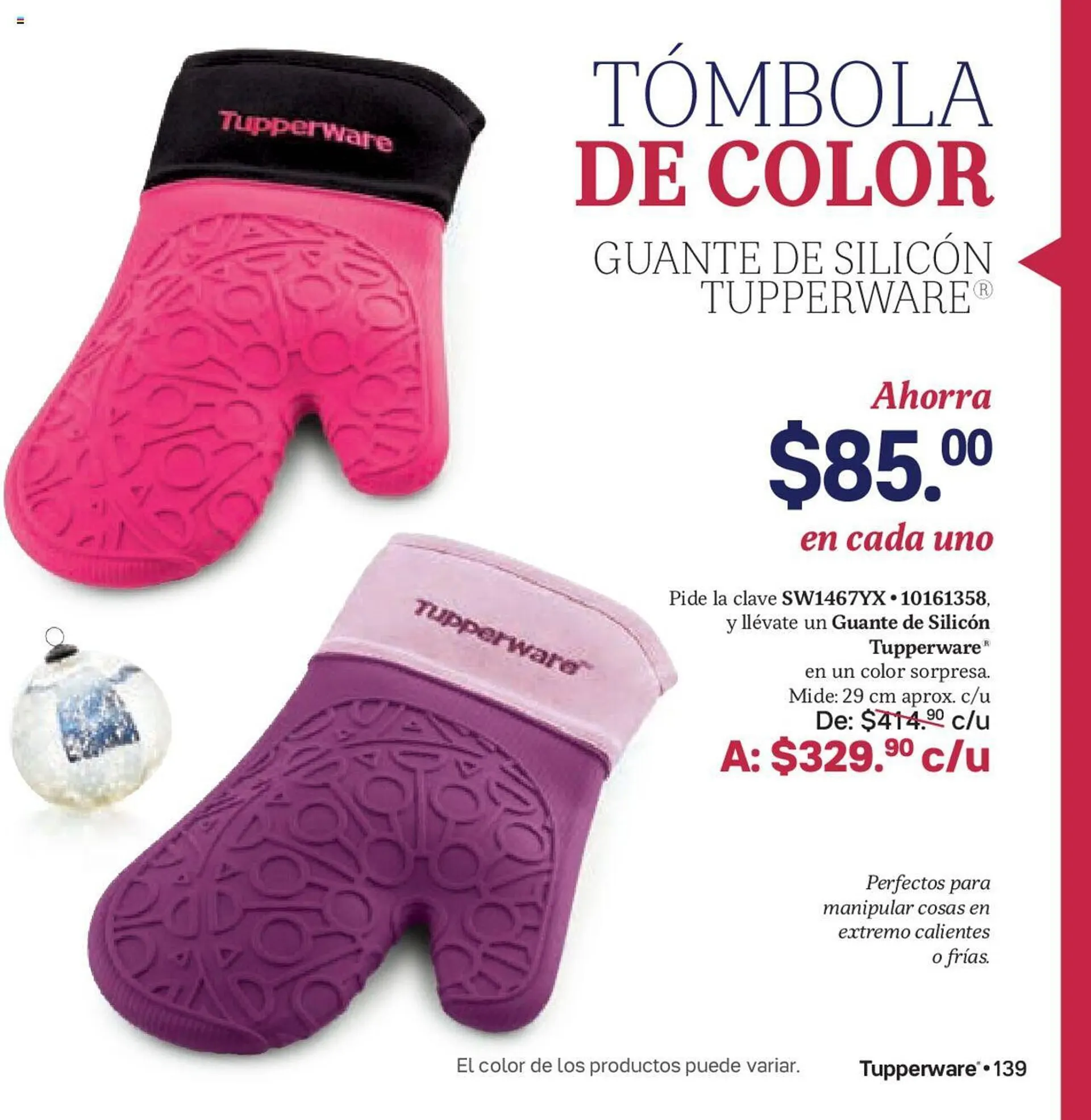 Catálogo de Catálogo Tupperware 23 de octubre al 12 de noviembre 2023 - Pagina 139