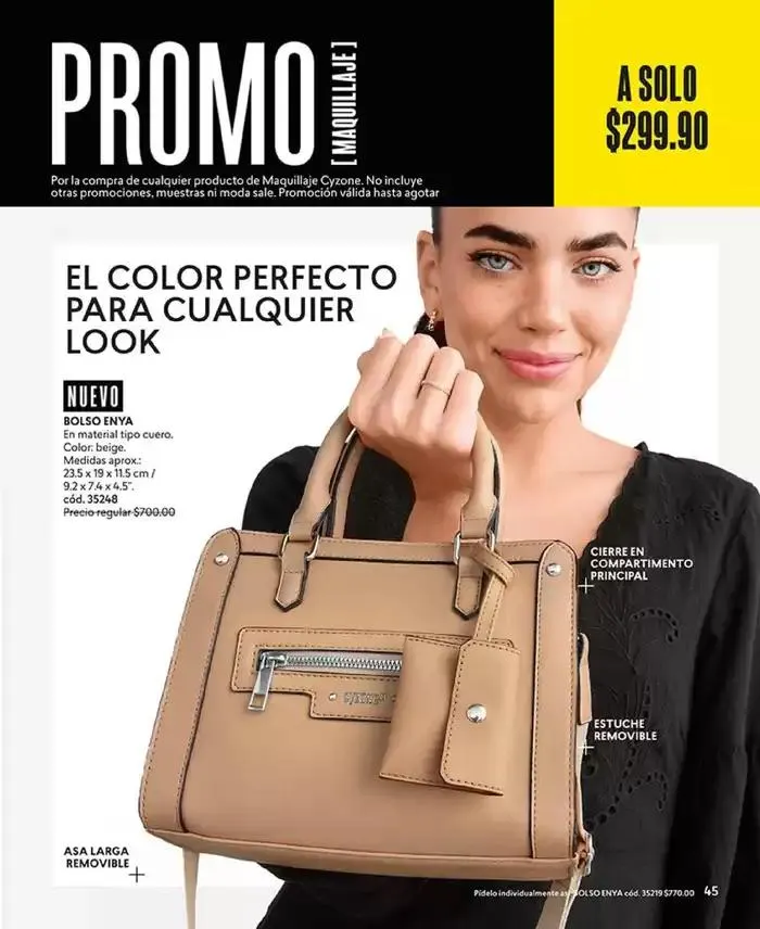 Catálogo de Catálogo Cyzone México C06 4 de marzo al 30 de junio 2025 - Pagina 45