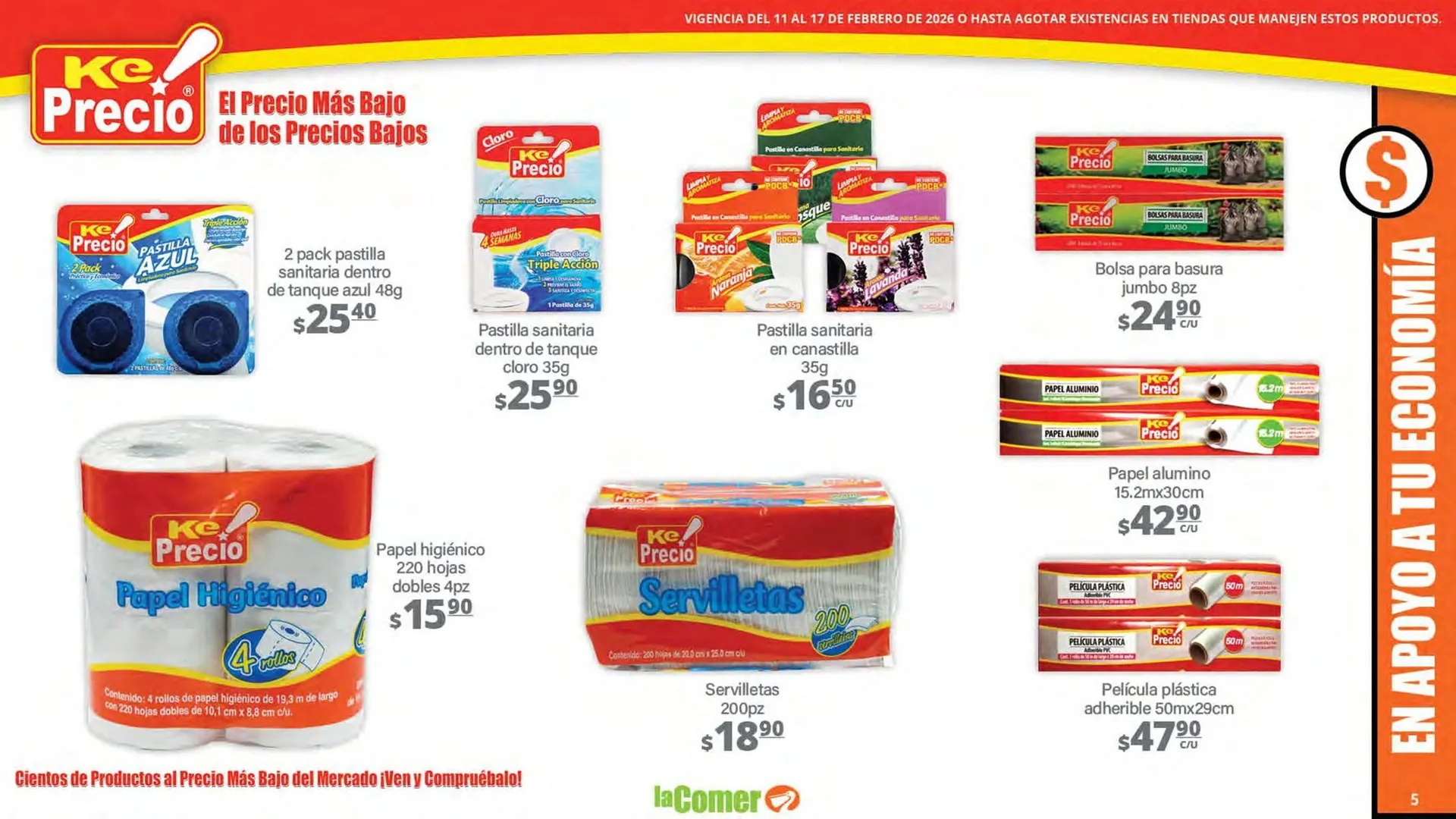 Catálogo de Folleto La Comer 11 de febrero al 17 de febrero 2026 - Pagina 5