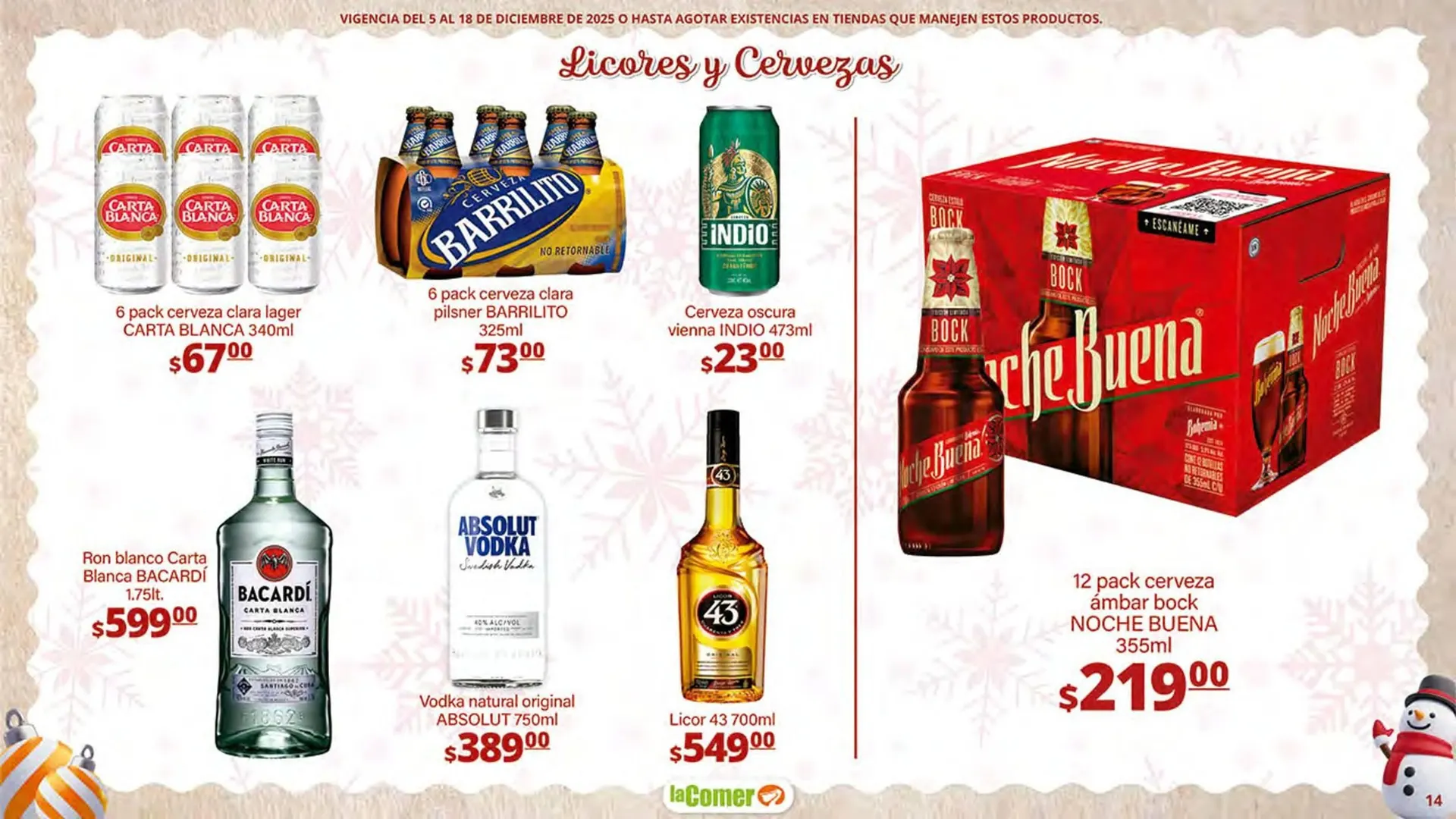 Catálogo de Folleto La Comer 5 de diciembre al 18 de diciembre 2025 - Pagina 14