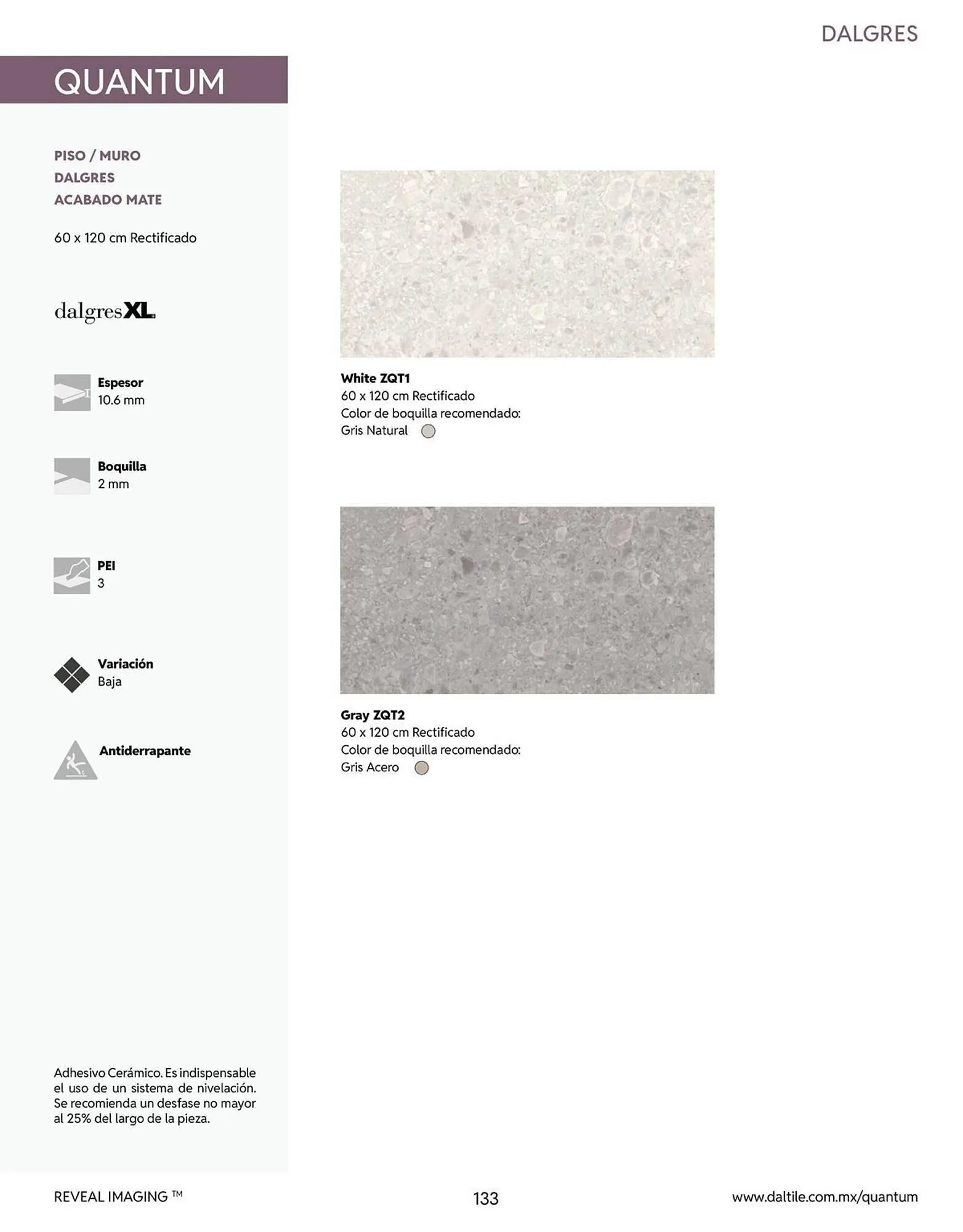 Catálogo de Catálogo Daltile 13 de enero al 31 de diciembre 2026 - Pagina 133