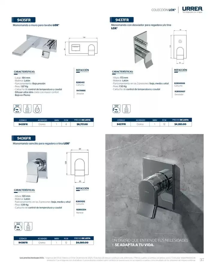 Catálogo de Catálogo Residencial 2025 28 de febrero al 28 de febrero 2026 - Pagina 43