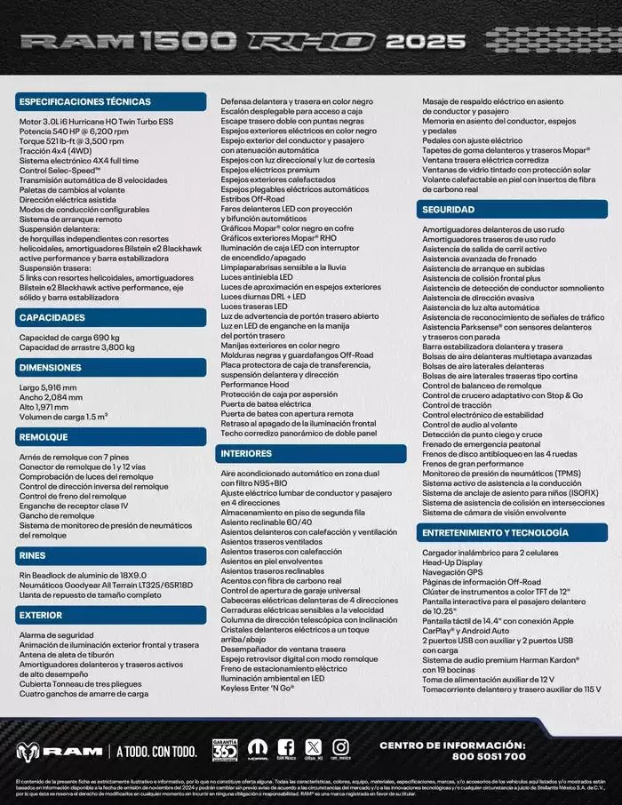 Catálogo de RAM 1500 RHO 16 de enero al 31 de diciembre 2025 - Pagina 2