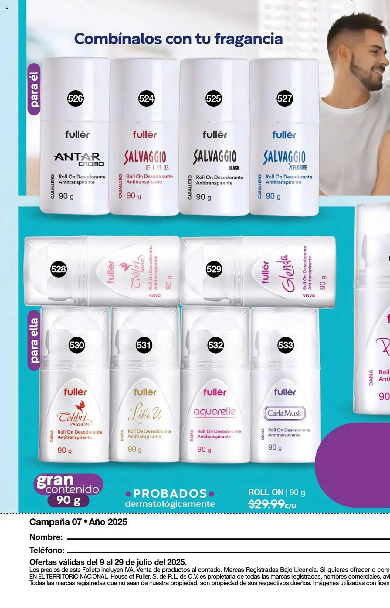 Catálogo de Catálogo Fuller 9 de julio al 30 de julio 2025 - Pagina 184