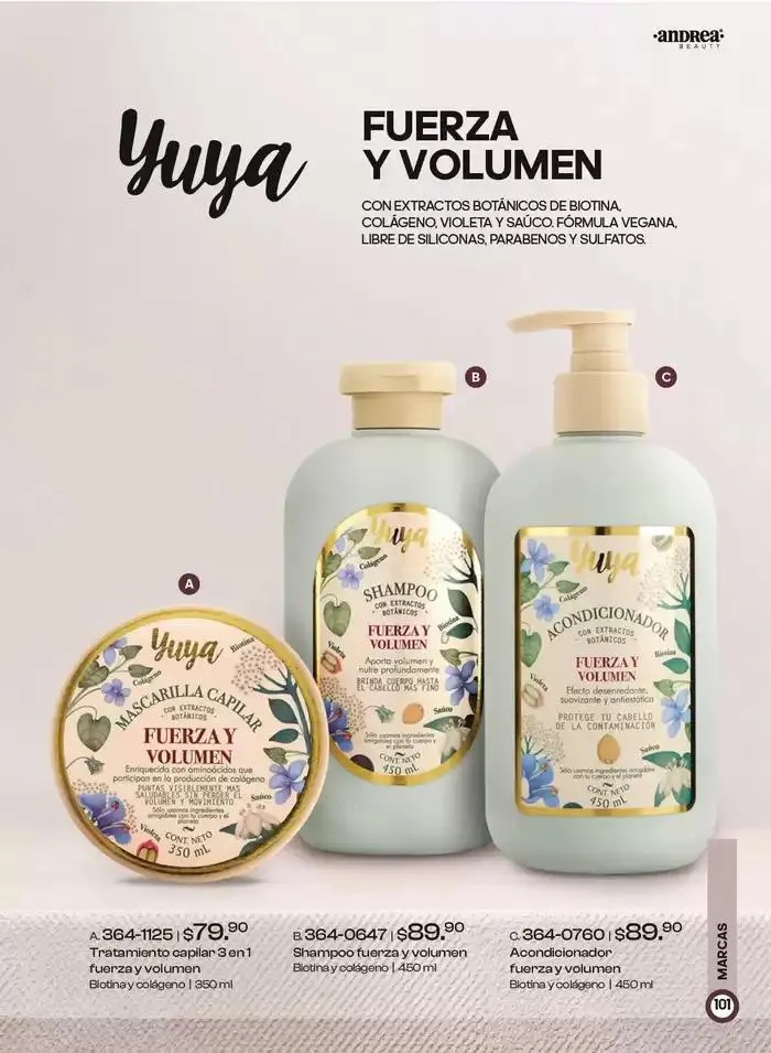 Catálogo de ANDREA | BELLEZA INTEGRAL DAMA 21 de marzo al 20 de abril 2025 - Pagina 101