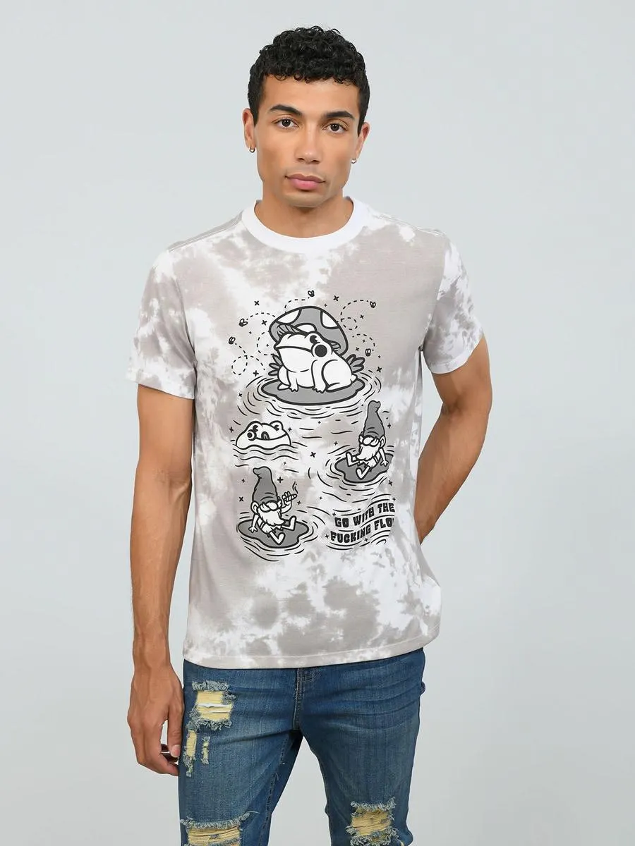 Playera Print Rana y Duendes