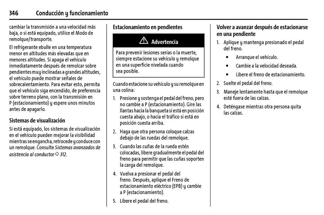 Catálogo de Cheyenne 2025 Manual del propietario 22 de enero al 31 de diciembre 2025 - Pagina 347