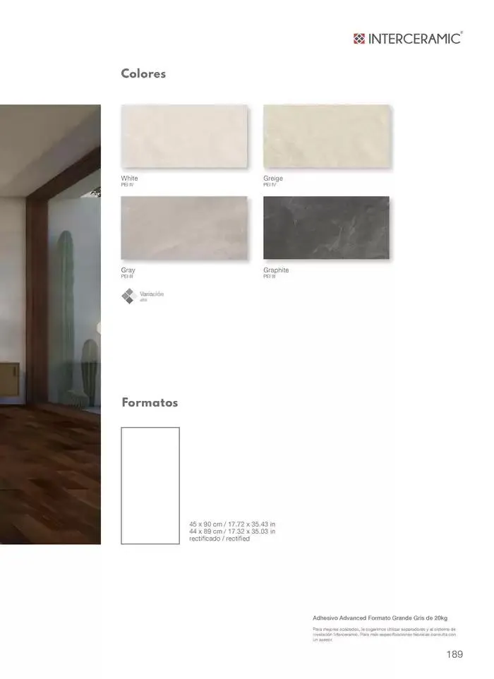 Catálogo de Colección de Pisos y Azulejos 7 de febrero al 7 de febrero 2026 - Pagina 189