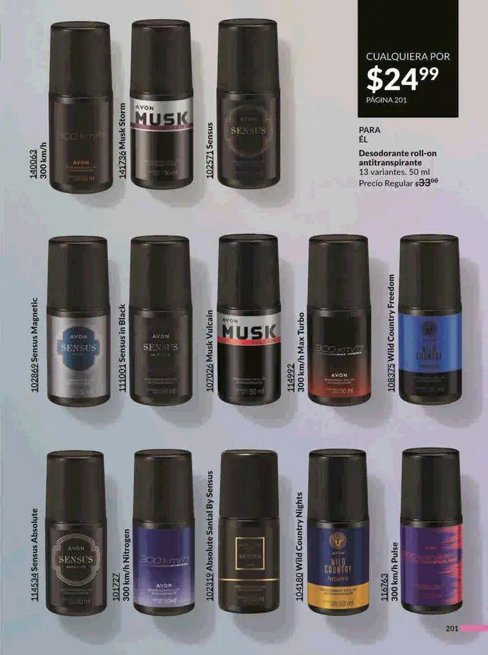 Catálogo de Avon COSMÉTICOS C10 15 de mayo al 19 de junio 2024 - Pagina 201