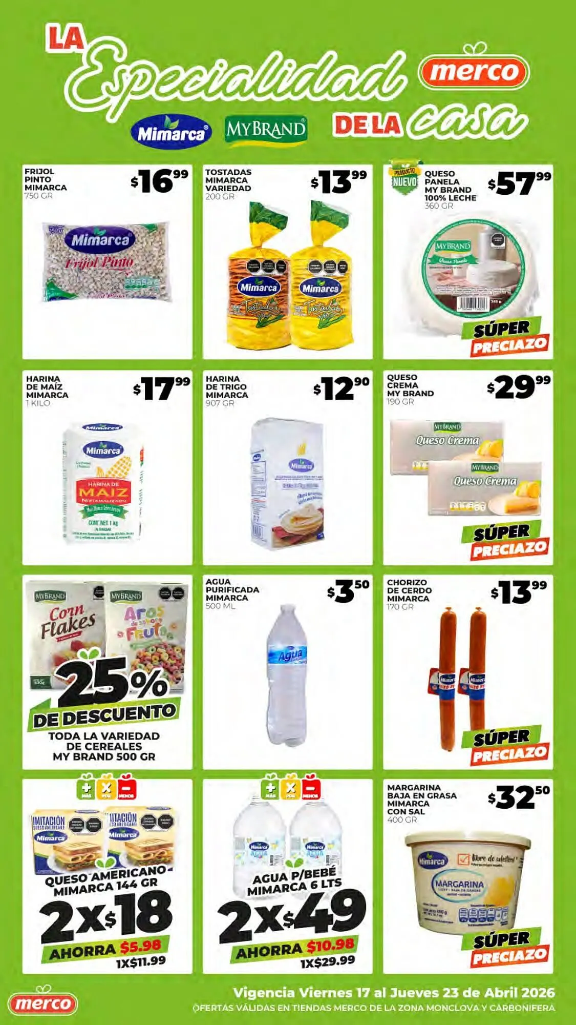Catálogo de Folleto Merco 17 de abril al 23 de abril 2026 - Pagina 4