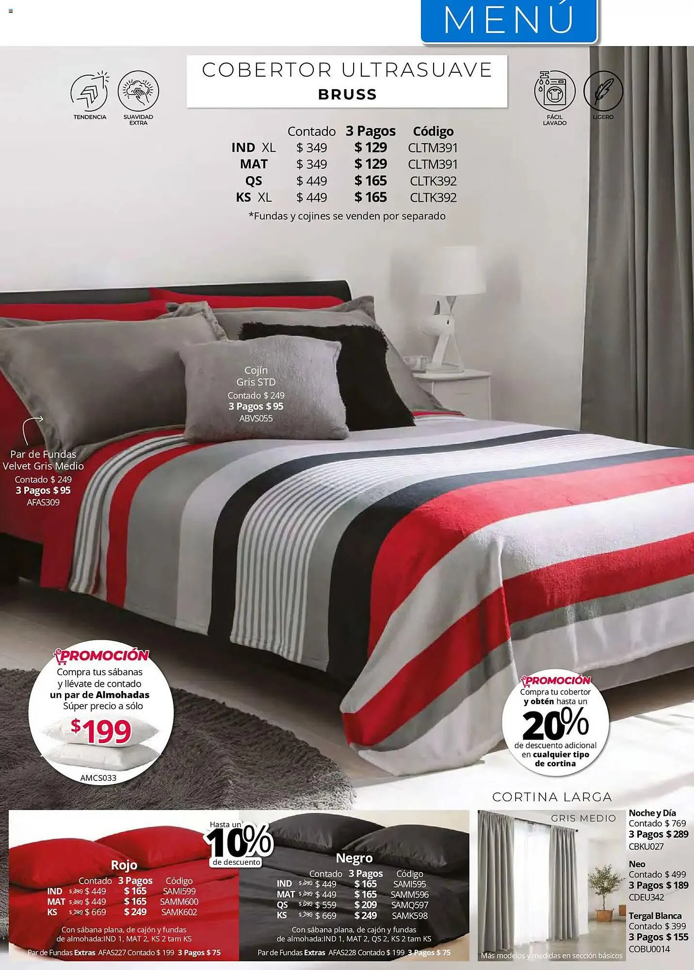 Catálogo de Catálogo Colchas Concord 1 de mayo al 1 de agosto 2026 - Pagina 240