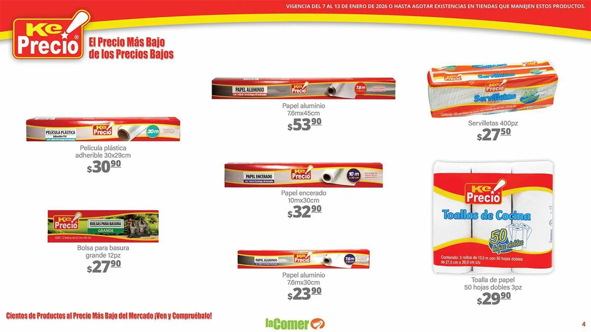 Catálogo de Folleto La Comer 7 de enero al 13 de enero 2026 - Pagina 4