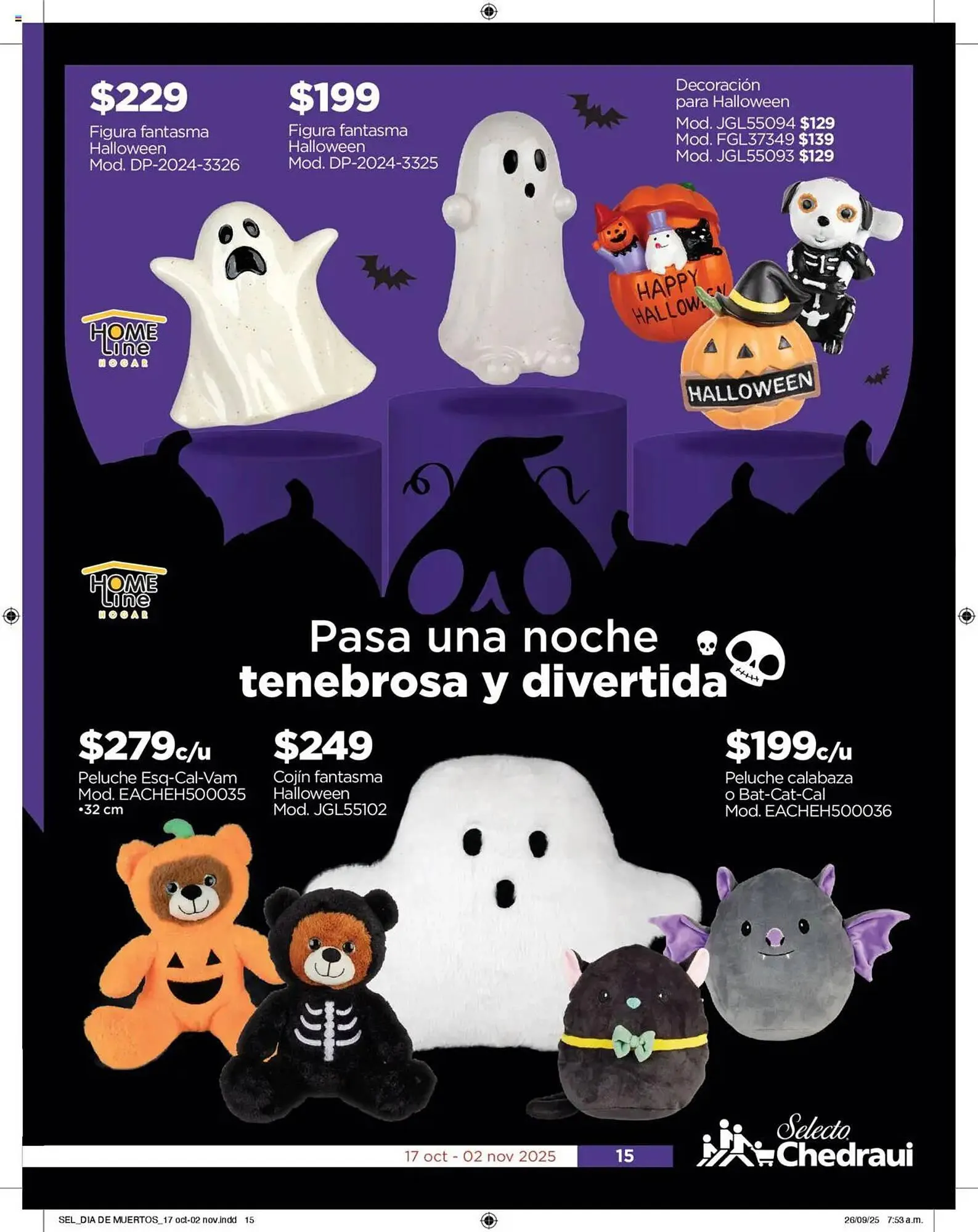 Catálogo de Folleto Chedraui 17 de octubre al 2 de noviembre 2025 - Pagina 15