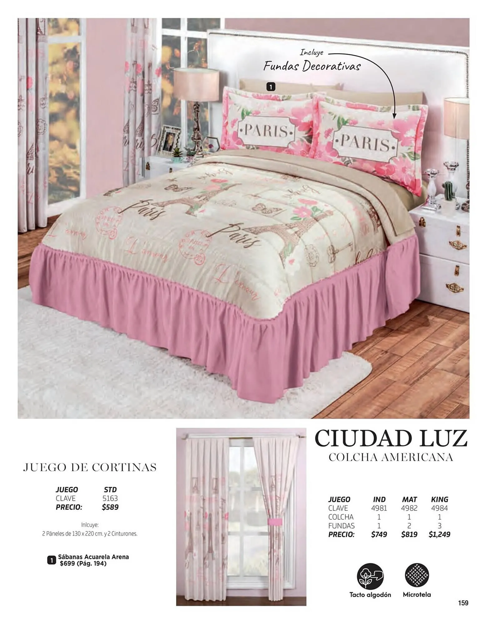 Catálogo de Catálogo Íntima Hogar 7 de noviembre al 31 de diciembre 2023 - Pagina 165