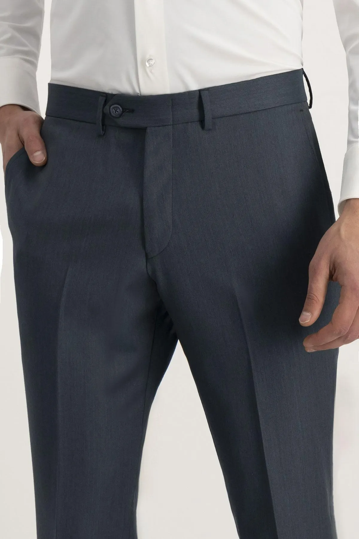 Pantalón Formal Roberts Azul Marino Slim Fit