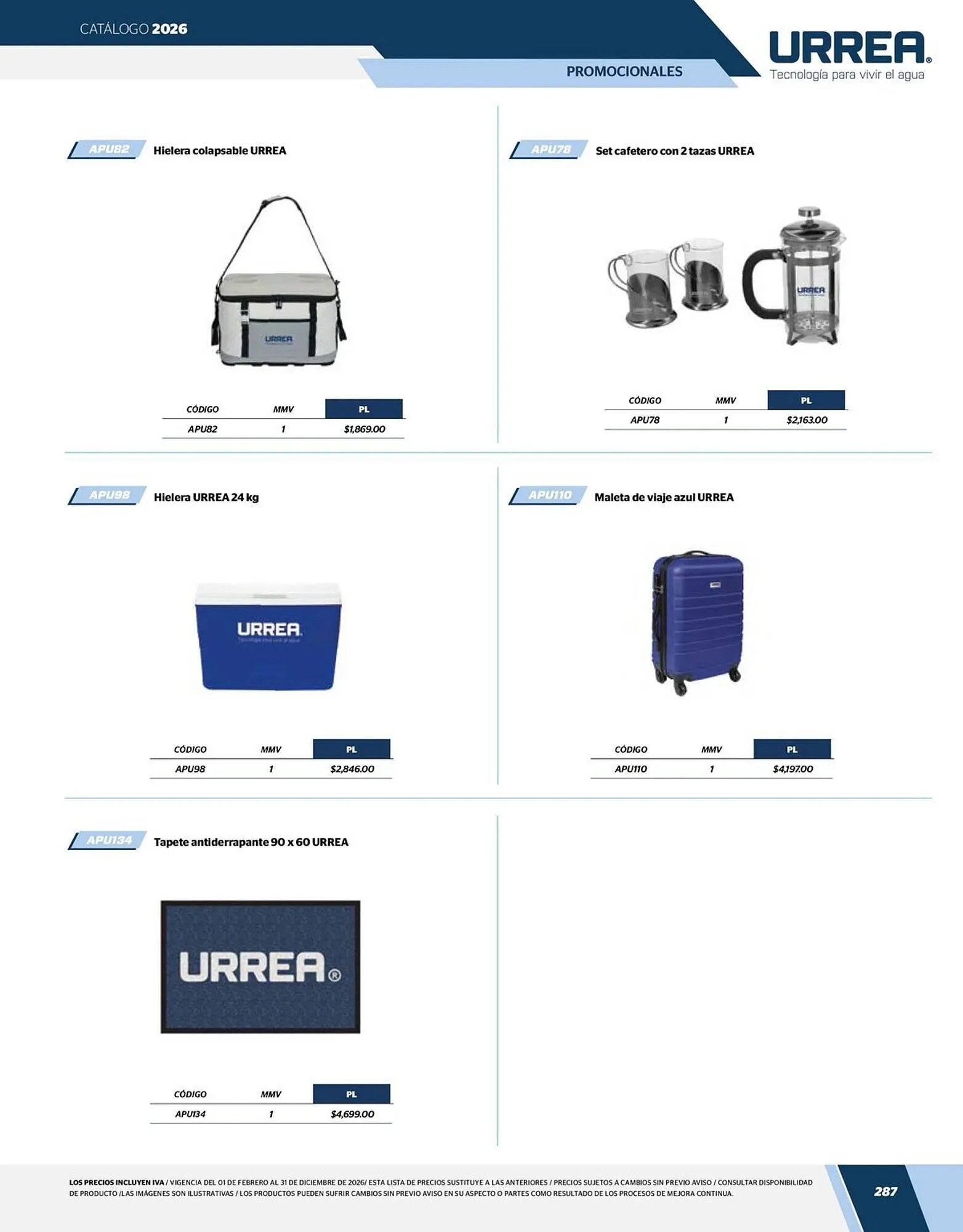 Catálogo de Catálogo Urrea 24 de abril al 31 de diciembre 2026 - Pagina 289