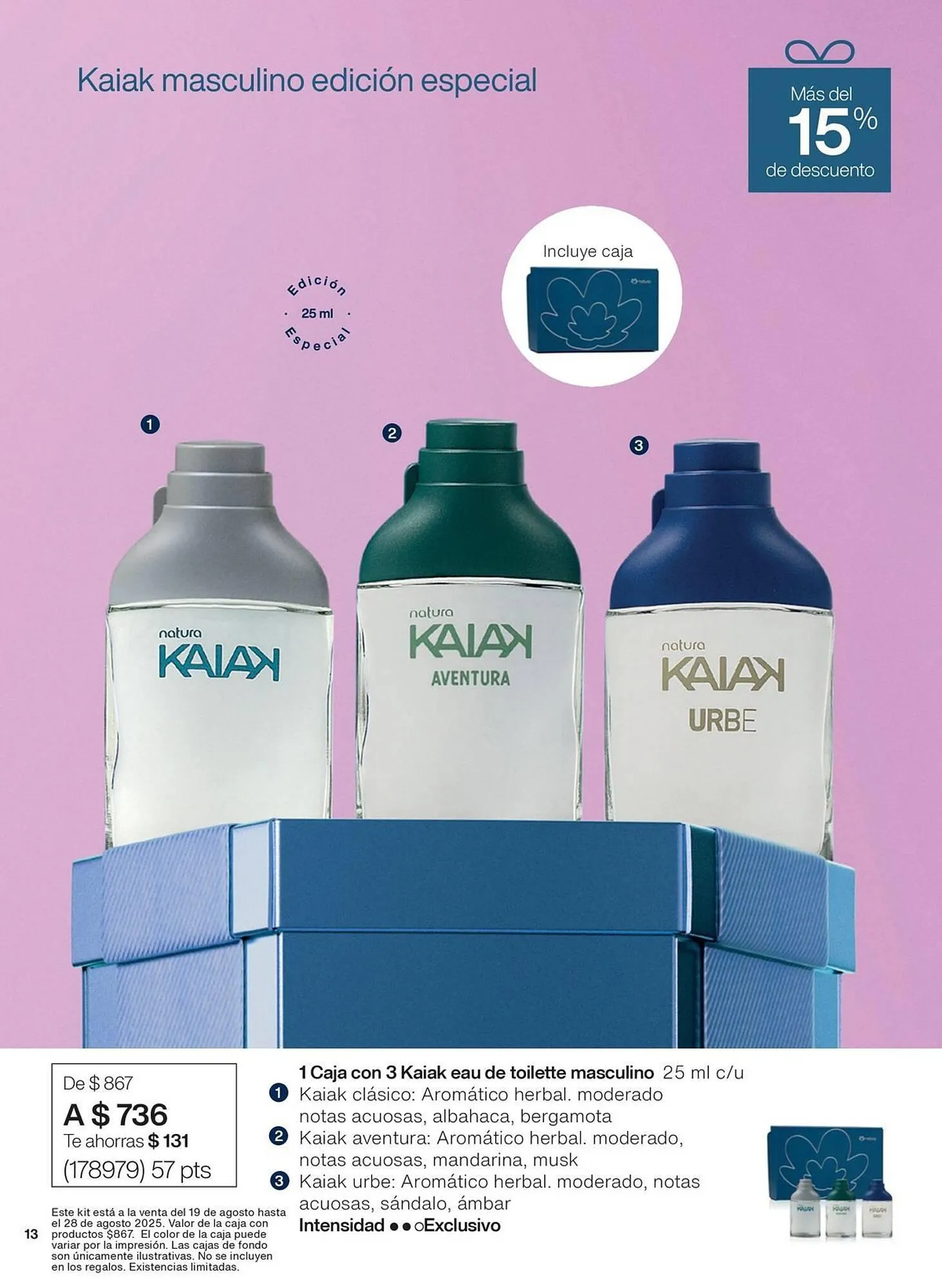 Catálogo de Catálogo Natura 19 de agosto al 28 de agosto 2025 - Pagina 6